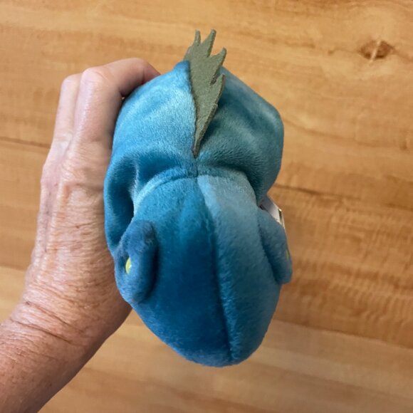 Beanie Baby Iggy from August 12, 1997 Iguana perfect condition - Picture 6 of 7